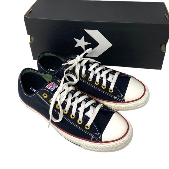 Converse Ctas Low Top For Women Sneakers Casual Shoes Black Canvas 168958C-WWBR - Picture 8 of 12